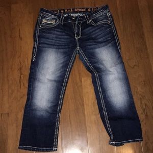 Rock revival capris